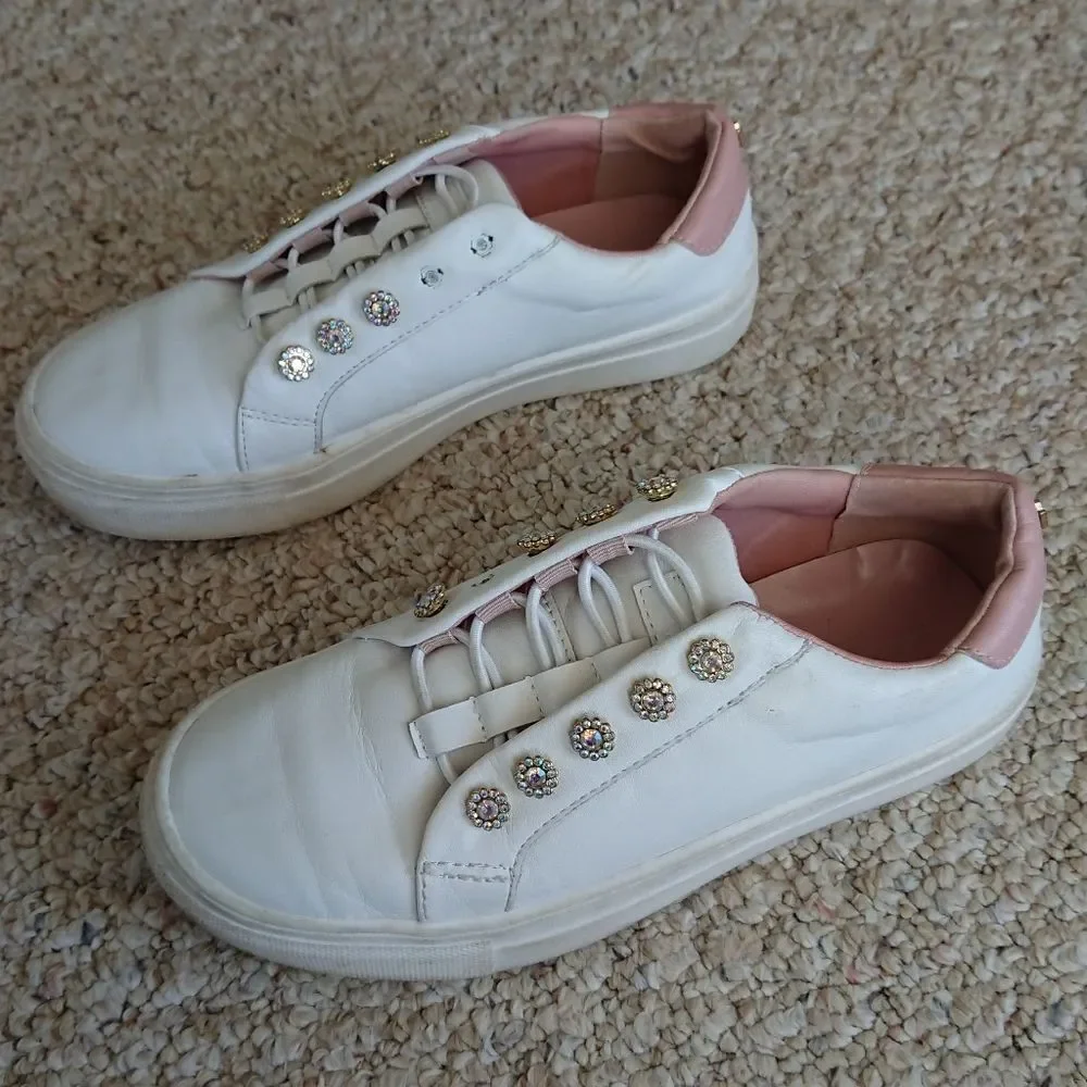 KURT GEIGER LONDONLeather Liviah Sneakers size 5.5